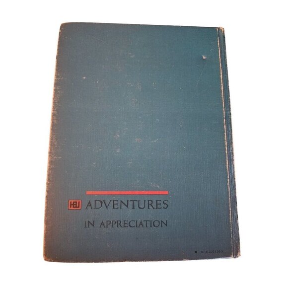 1973 Adventures In Appreciation Classic Hardcover Harcourt Brace Jovanovich - Picture 6 of 8